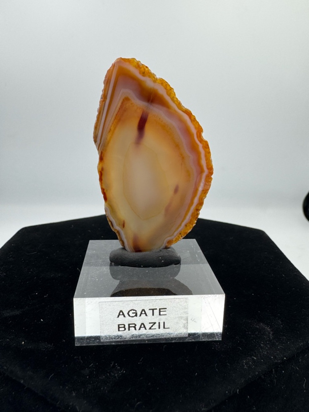 Brazilian Agate Slice - Picture 2 of 4